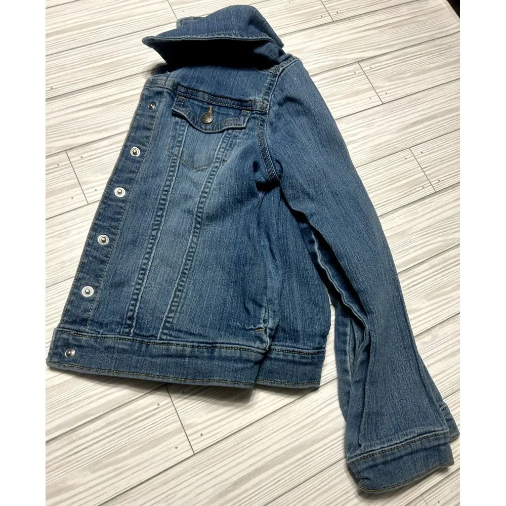 Crazy 8‎ Girls Blue Jean Denim Jacket Size Medium 7/8